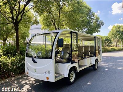  带空调全封闭电动观光车